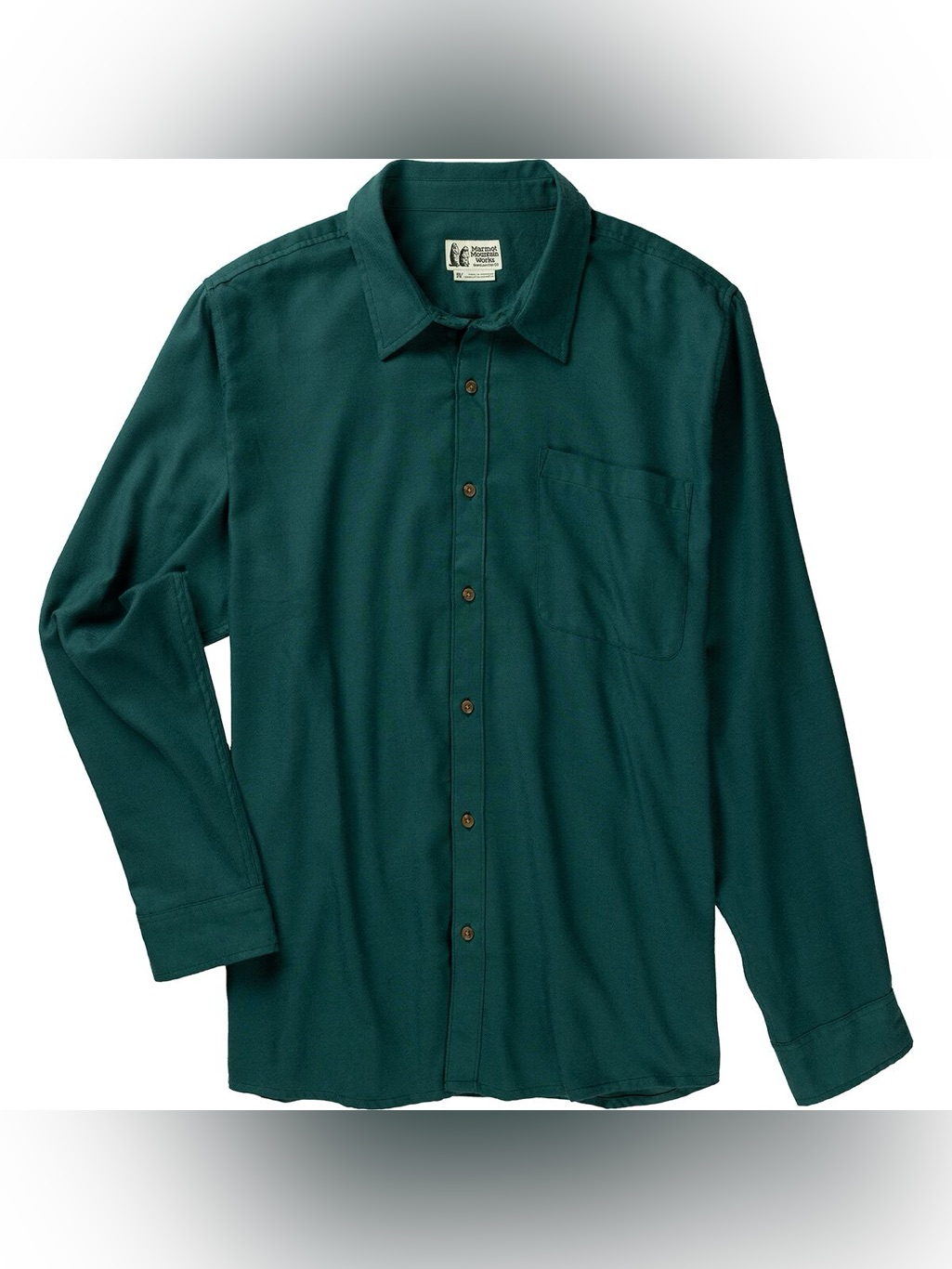 Nwt Marmot Fairfax Lightweight Flannel Shirt Green Men's Xxl